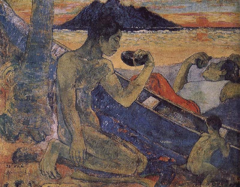Paul Gauguin A single-plank bridge China oil painting art